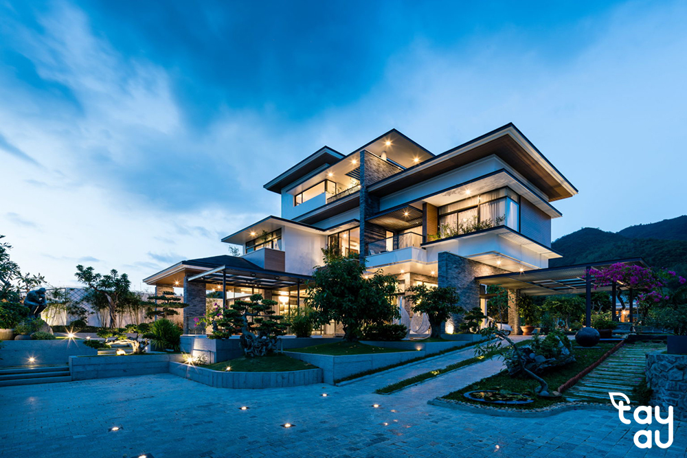 Thiết kế sân vườn biệt thự châu Âu: Tạo điểm nhấn cho căn nhà của bạn 9 san vuon biet thu chau au 4