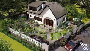 san vuon biet thu nho 1