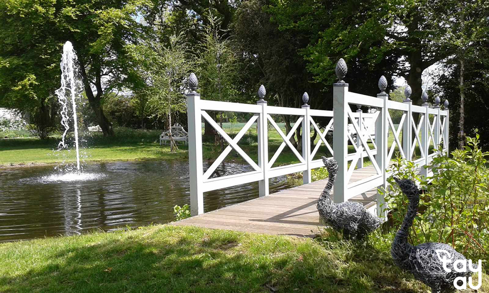 Secrets to owning a perfect garden space with bridges 9 cau san vuon 2