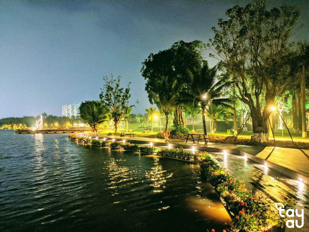 chieu sang cong vien 2