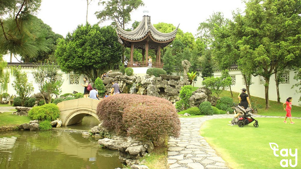 The design of the backyard miniature garden is striking and highly aesthetic 13 tieu canh san vuon sau nha 5