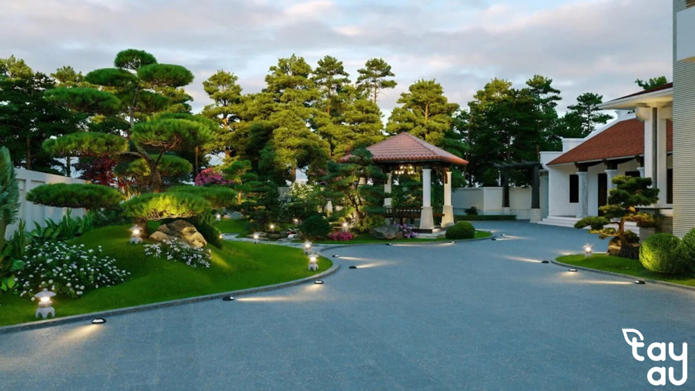 Kiến tạo không gian sống xanh với dịch vụ thiết kế thi công sân vườn Cần Thơ 8 thiet ke thi cong san vuon can tho 1