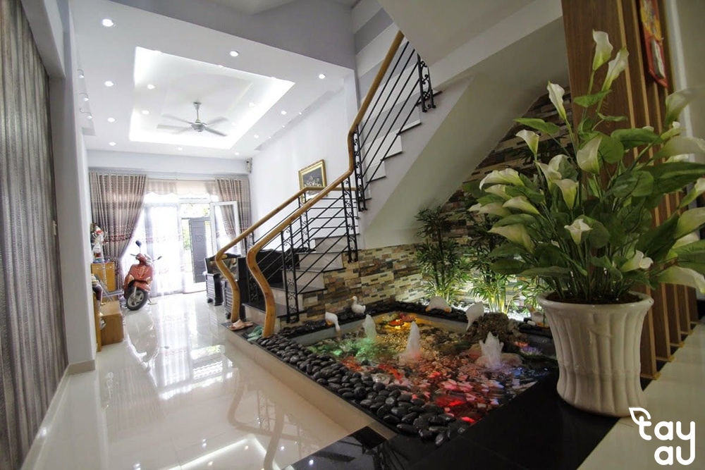 under-stair garden