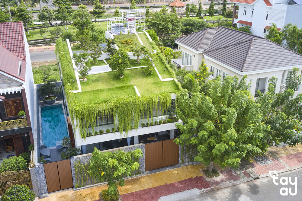 Thiết kế vườn trên trên mái đẹp và đẳng cấp 11 thiet ke vuon tren mai 6